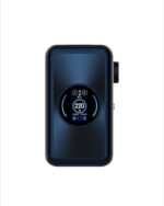 Blue Rectangular Vape Mod with a Circular Digital Display Showing 220 W - Australia E-cigarette Store