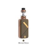 Bronze-striped Vape Mod with Copper-toned Tank Attached - Australia E-cigarette Store