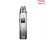 Holographic Vape Pen Standing Upright with a Small Digital Display on the Body and a Transparent Mouthpiece a Limited Offer Badge Appears in the Top-right Corner - Australia E-cigarette Store