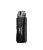 Black Vape Mod with a Transparent Mouthpiece and Digital Display Showing 80 W and Green Accent Line - Australia E-cigarette Store