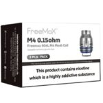 Box of Freemax M4 015ohm Freemax 904l M4 Mesh Coil with Nicotine Warning - Australia E-cigarette Store
