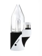 Portable Vape Pen with a Glass Tank and Black-and-white Body - Australia E-cigarette Store