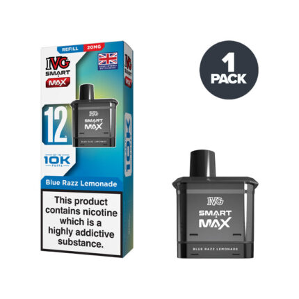 Blue Razz Lemonade IVG Smart Max Prefilled Pods