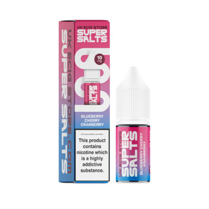Blueberry Cherry Cranberry Nic Salt E-liquid by Super Salts - Australia E-cigarette Store