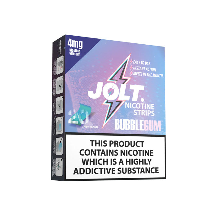 Bubblegum Jolt Nicotine Strips - Australia E-cigarette Store