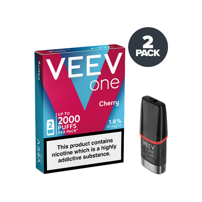 Cherry Veev One Pre-filled Pods - Australia E-cigarette Store Cherry Veev One Pre-filled Pods - Australia E-cigarette Store