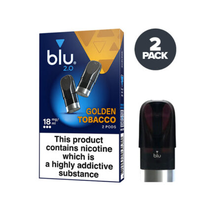Golden Tobacco Blu 20 Pre-filled Replacement Pods - Australia E-cigarette Store