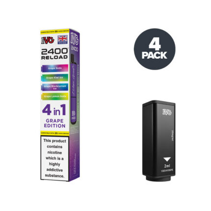 Grape Edition IVG 2400 Reload 4 in 1 Prefilled Pods