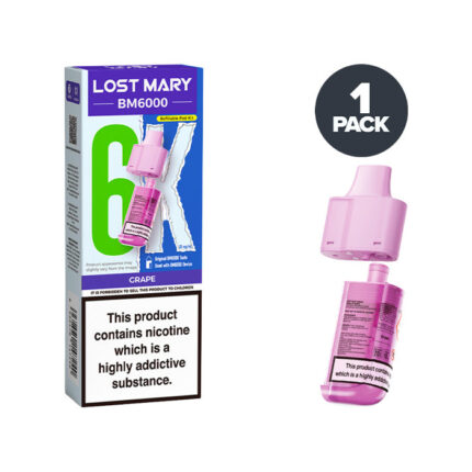 Grape Lost Mary BM6000 Refill Pack