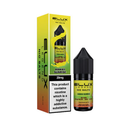 Hawaii Sunrise 10ml Nic Salt E-liquid by Elux Legend - Australia E-cigarette Store