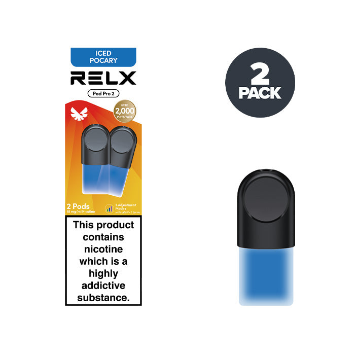 Iced Pocary Relx Pod Pro 2 Pre-filled Pods - Australia E-cigarette Store