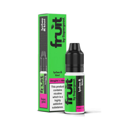 Lychee & Kiwi Nicotine Salt by Supergood Fruit