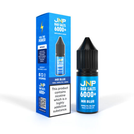 Mr Blue Nicotine Salt by Jnp Bar Salts 6000+ - Australia E-cigarette Store