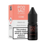 Peach Ice Nicotine Salt by Pod Salt Core - Australia E-cigarette Store