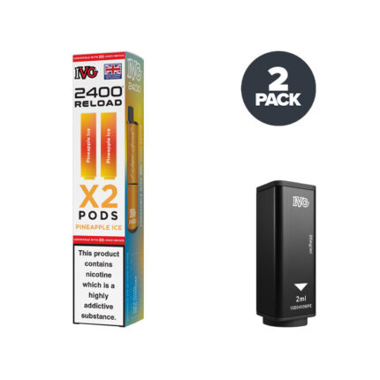 Pineapple Ice IVG 2400 Reload 2 in 1 Prefilled Pods