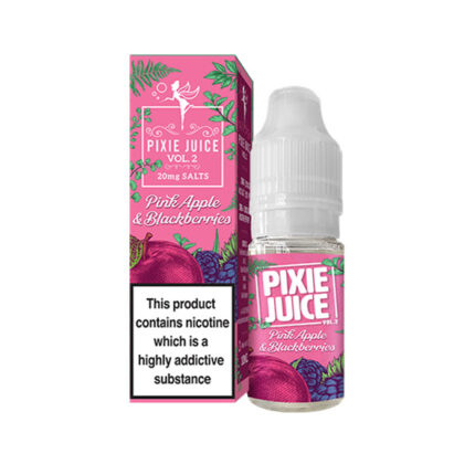Pink Apple  Blackberries Nicotine Salt by Pixie Juice Vol Ii - Australia E-cigarette Store