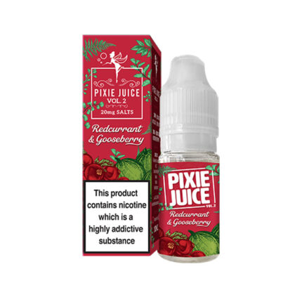 Redcurrant  Gooseberry Nicotine Salt by Pixie Juice Vol Ii - Australia E-cigarette Store