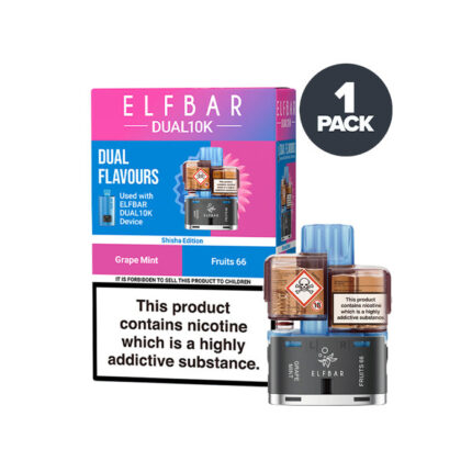 Shisha Edition Elf Bar Dual 10K Refill Pack