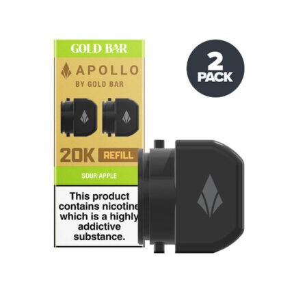 Sour Apple Gold Bar Apollo Refill Pods