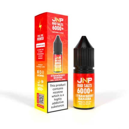 Strawberry Banana Nicotine Salt by Jnp Bar Salts 6000+ - Australia E-cigarette Store