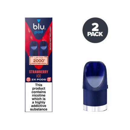 Strawberry Ice Blu Bar Pre-filled Pods - Australia E-cigarette Store
