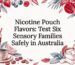 Decorative Nicotine Pouch Flavour Title Card - Australia E-cigarette Store